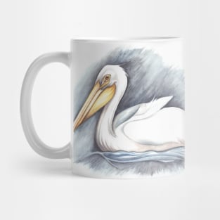 Watercolour Pelican Mug